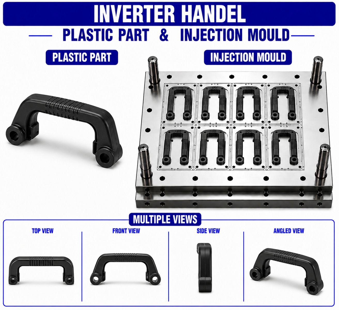 Inverter Plastic Handle Mould and Moulding Service